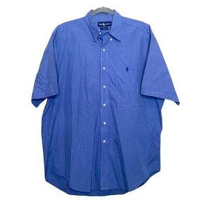 Ralph Lauren Blue Casual Button Down Shirt